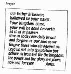 Modern Lord's Prayer